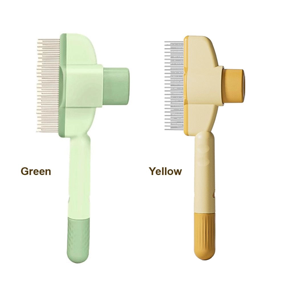 Professional Cat Pet Needled Comb With Release Button