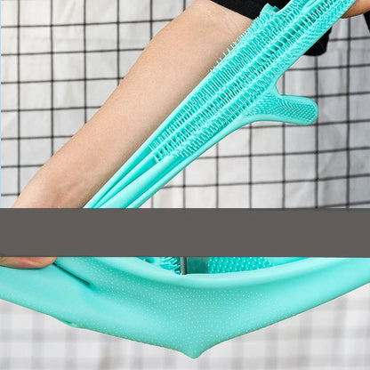 Silicone Bath Dog Massage Glove