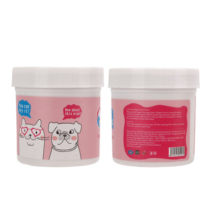120 Pcs Non-Woven Pet Eye Cleaning Wipes