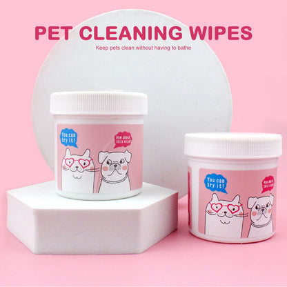 120 Pcs Non-Woven Pet Eye Cleaning Wipes