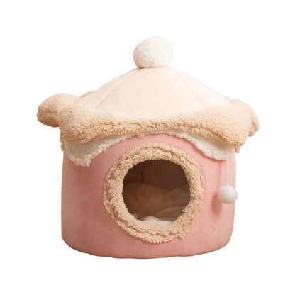 Cute Ice Cream-Shaped Pet Nest House