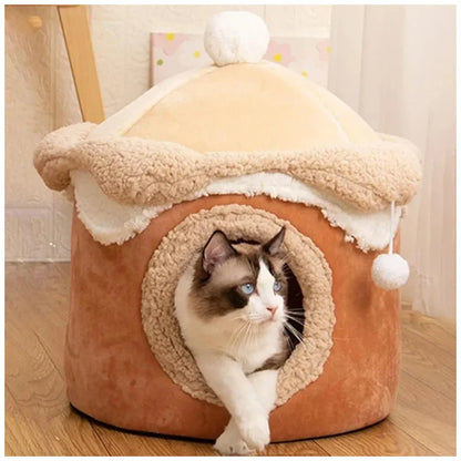 Cute Ice Cream-Shaped Pet Nest House