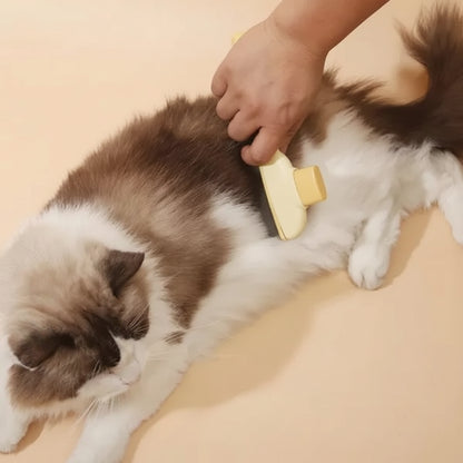 Professional Cat Pet Needled Comb With Release Button